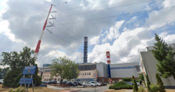 Komin Elektrociepłowni Zielona Góra znika w oczach