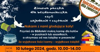 Nakarm głodujące koty i otrzymaj książkę w prezencie!