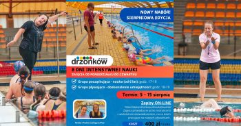 WOSiR Drzonków organizuje wakacyjne kursy pływania