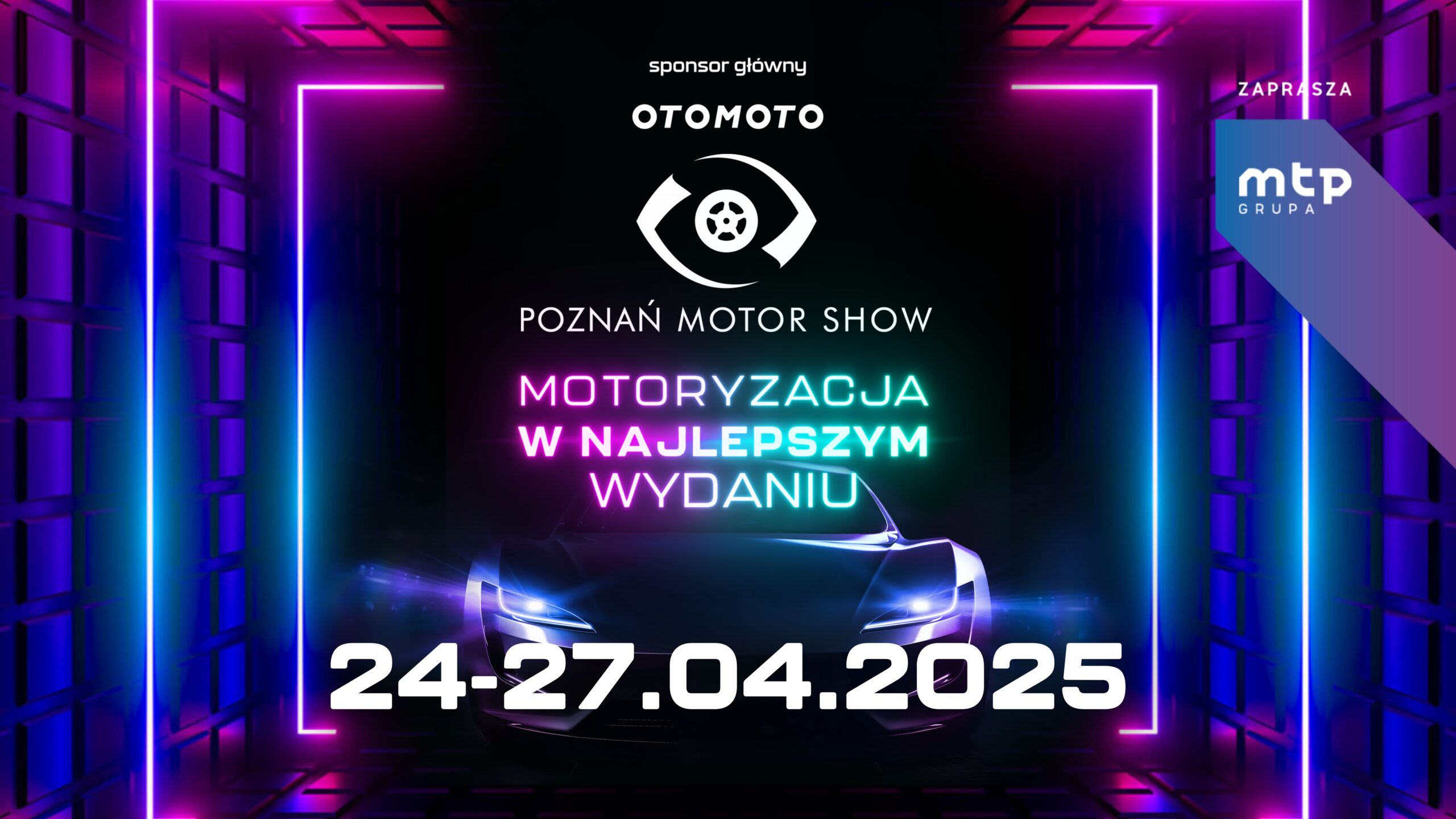 Poznań Motor Show 2025 Zaprasza [KONKURS Z DARMOWYMI BILETAMI]