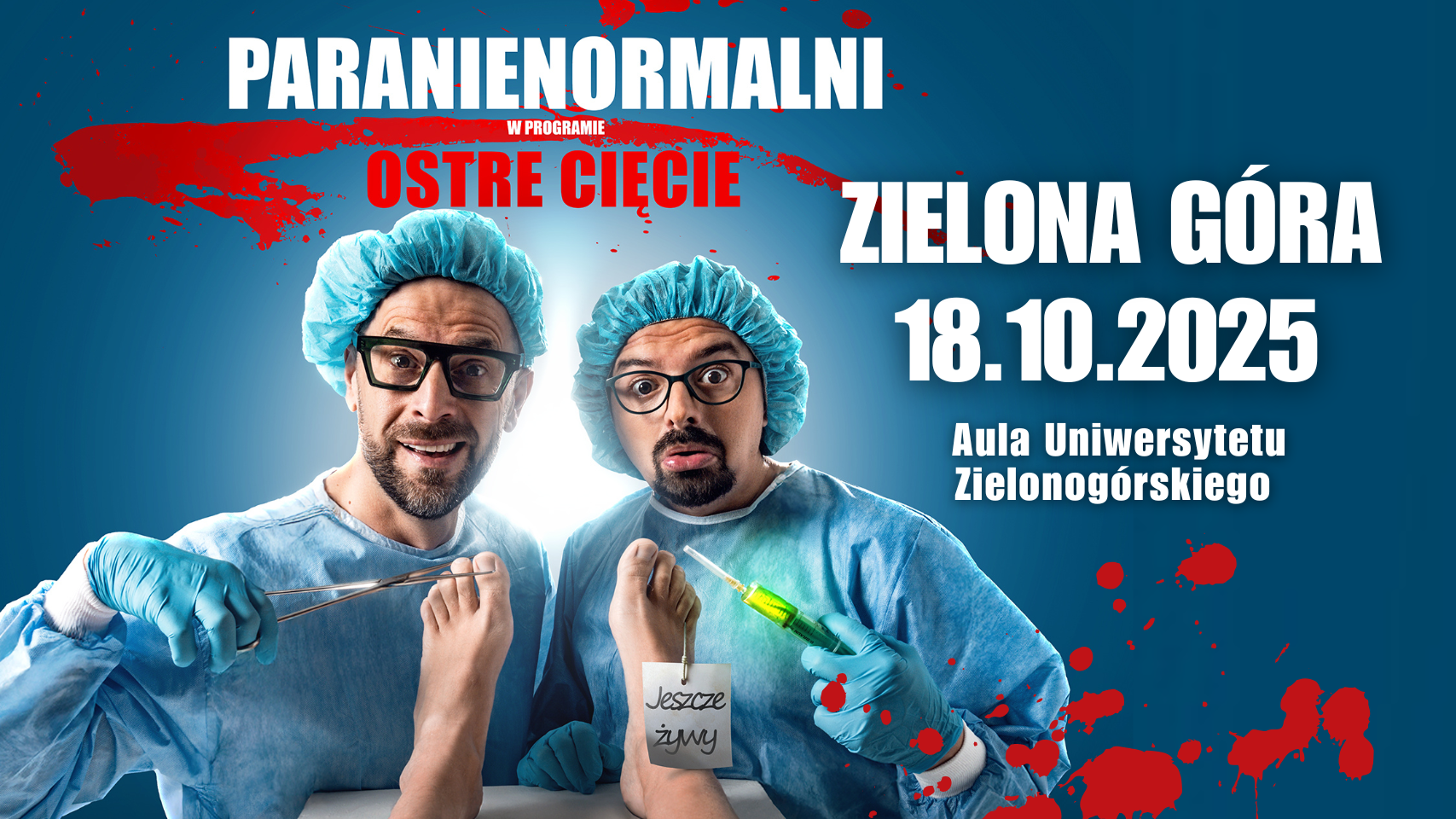 Paranienormalni wracają z nowym programem! „Ostre Cięcie” już w październiku w Zielonej Górze